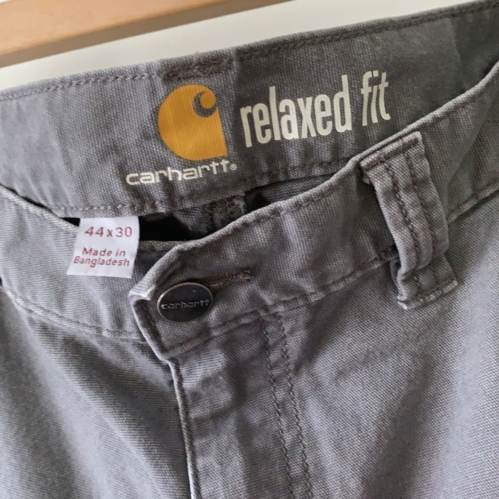 Carhartt Relaxed Fit  Gray Pants 44x30 - Picture 6 of 6